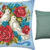 Needlepoint Pillow Kit "Pigeons"
