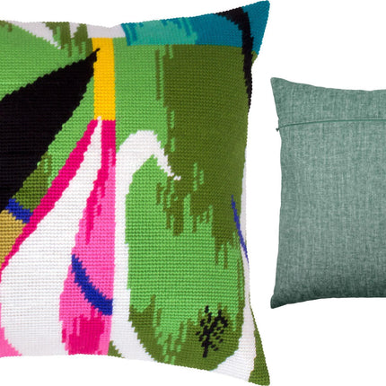 Needlepoint Pillow Kit "Beasts of the Sea"