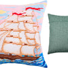 Needlepoint Pillow Kit "Sailing Ship"