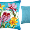 Needlepoint Pillow Kit "Crocuses"