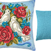 Needlepoint Pillow Kit "Pigeons"