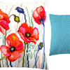 Needlepoint Pillow Kit "Poppy Field"