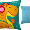 Cross Stitch Pillow Kit "Baby Dragon"