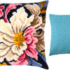 Cross Stitch Pillow Kit "Peonies"