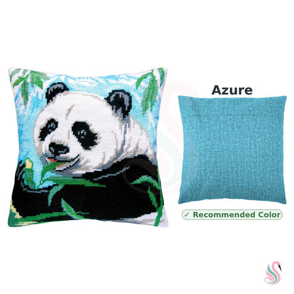 Needlepoint Pillow Kit "Panda"