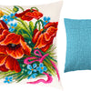 Needlepoint Pillow Kit "Flower arrangement"