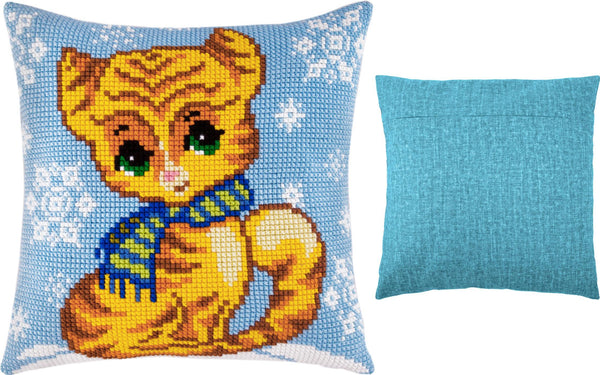 Cross Stitch Pillow Kit 