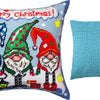 Needlepoint Pillow Kit "Three Dwarves"
