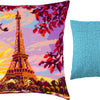 Needlepoint Pillow Kit "Evening Paris"