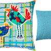 Needlepoint Pillow Kit "Hens"