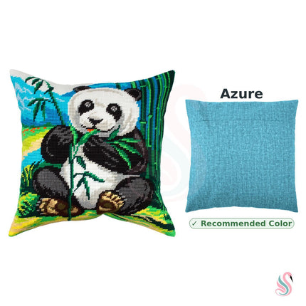 Needlepoint Pillow Kit "Panda"