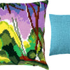 Cross Stitch Pillow Kit "Riverbank, H. Matisse"