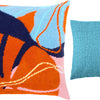 Needlepoint Pillow Kit "Abstract tropics"