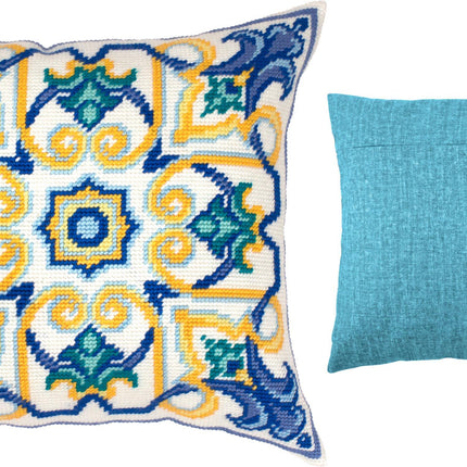 Needlepoint Pillow Kit "Porto"