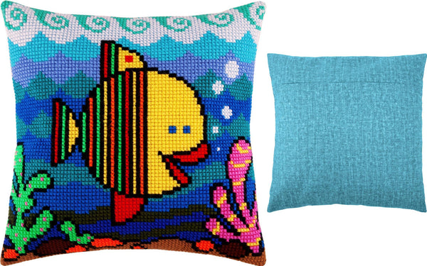 Cross Stitch Pillow Kit 
