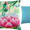 Cross Stitch Pillow Kit "Lotus"