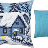 Cross Stitch Pillow Kit "Winter"