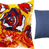 Needlepoint Pillow Kit "Flame of Flowers"
