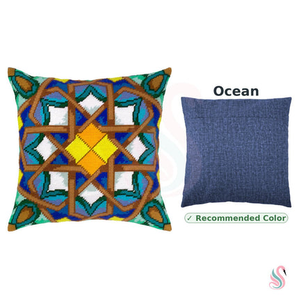 Needlepoint Pillow Kit "Marrakesh"