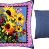 Needlepoint Pillow Kit "Bouquet of Sunflowers"