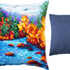 Needlepoint Pillow Kit "Valley in October"
