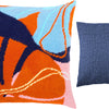 Needlepoint Pillow Kit "Abstract tropics"
