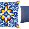 Needlepoint Pillow Kit "Fire and ice"