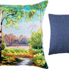 Needlepoint Pillow Kit "Birch Trees"
