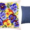 Needlepoint Pillow Kit "Spring Flowers"