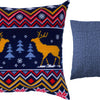 Needlepoint Pillow Kit "Winter moose"