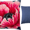 Cross Stitch Pillow Kit "Poppy"