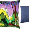 Cross Stitch Pillow Kit "Riverbank, H. Matisse"