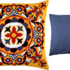 Needlepoint Pillow Kit "Persian Rosette"