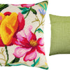 Needlepoint Pillow Kit "Tulips in Watercolor"