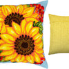 Needlepoint Pillow Kit "Sunflowers and viburnum"