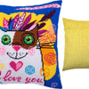 Needlepoint Pillow Kit "Beloved Cat"