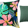 Needlepoint Pillow Kit "Wild Hibiscus"