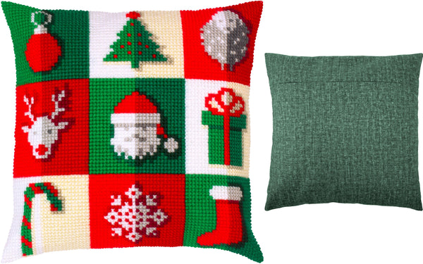 Cross Stitch Pillow Kit 