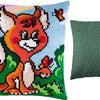 Cross Stitch Pillow Kit "Little Fox"