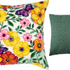 Needlepoint Pillow Kit "Summer flower bed"