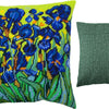 Needlepoint Pillow Kit "Irises"