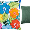 Cross Stitch Pillow Kit "Summer Flowers"