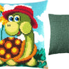 Cross Stitch Pillow Kit "Turtle"
