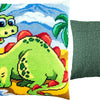 Needlepoint Pillow Kit "Little Dino"