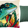 Needlepoint Pillow Kit "Lizard"