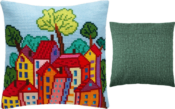 Cross Stitch Pillow Kit 