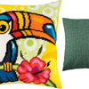 Needlepoint Pillow Kit "Toucan"