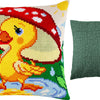 Cross Stitch Pillow Kit "Duckling"