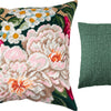 Needlepoint Pillow Kit "Peonies"