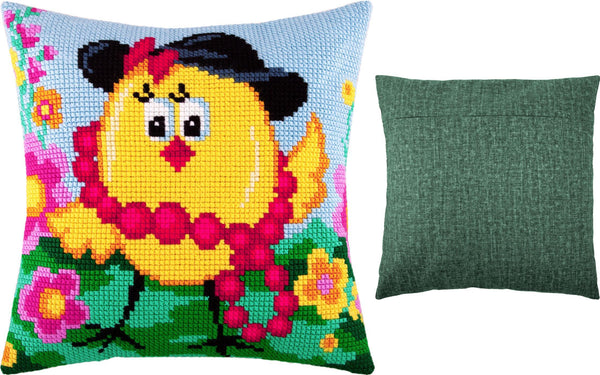 Cross Stitch Pillow Kit 